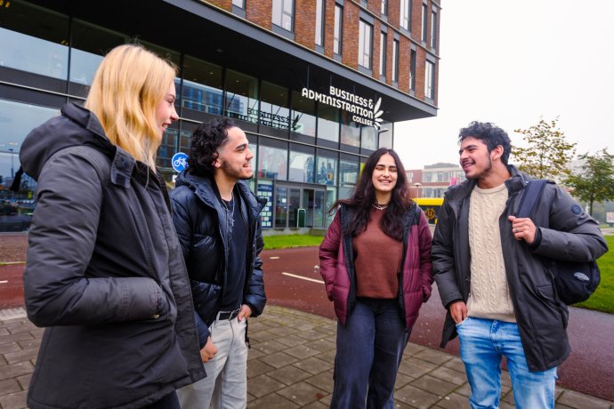 Studenten voor Business & Administration College Utrecht